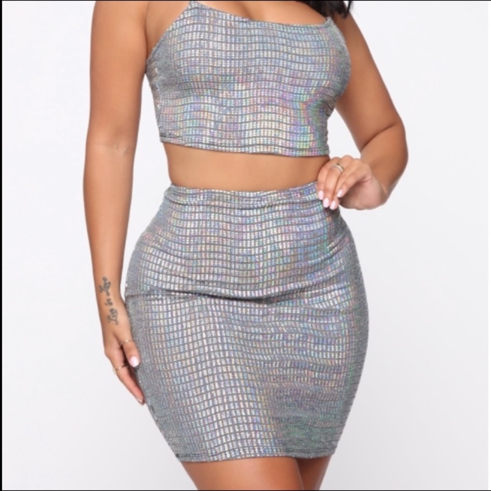 Silver Hologram set